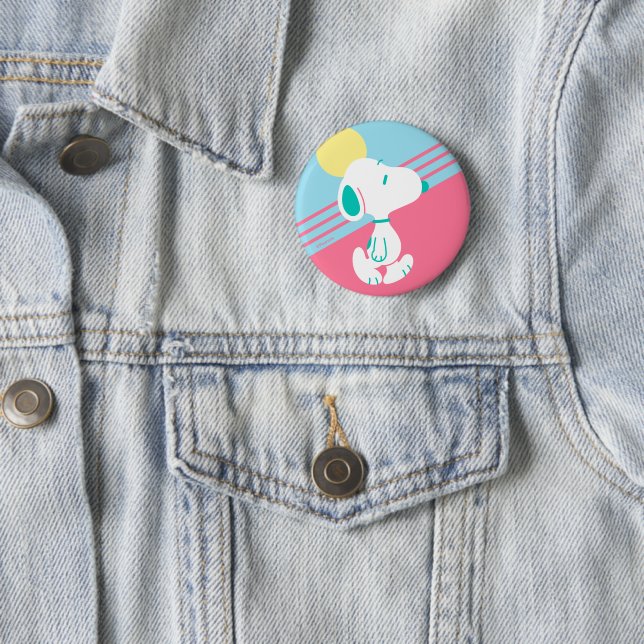 Peanuts | Snoopy Deco Dreams Sun 6 Cm Round Badge (In Situ)