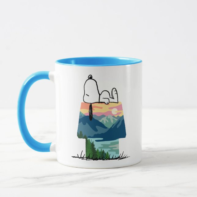 Peanuts | Snoopy Dog House Go Wild Mug (Left)