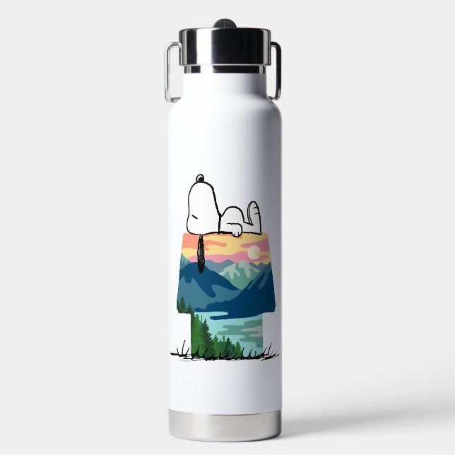 Peanuts | Snoopy Dog House Go Wild Water Bottle (Front)