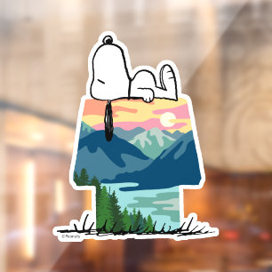 Peanuts Snoopy Dog House Sunrise