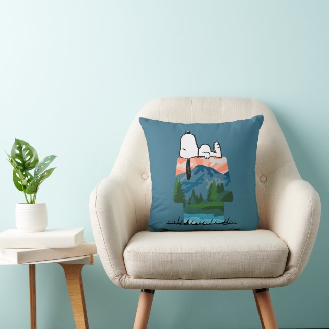 Peanuts | Snoopy Dog Sunset View Cushion (Chair)