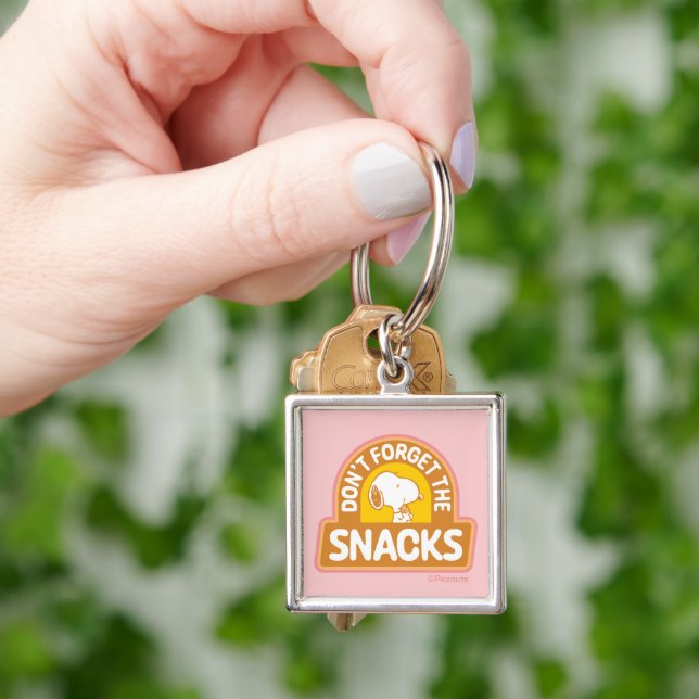 Peanuts | Snoopy Don't Forget the Snacks Key Ring (Hand)
