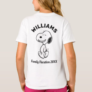 Peanuts Snoopy Family Vacation T-Shirt