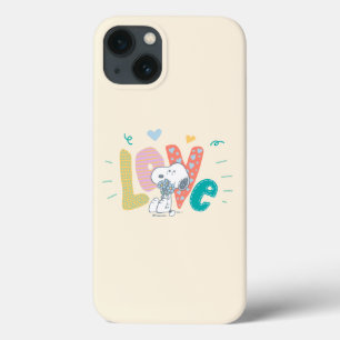 Peanuts   Snoopy Flower Love iPhone 13 Case