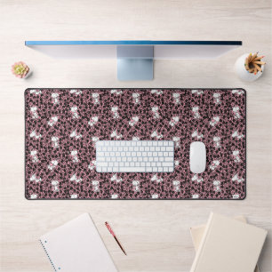 Peanuts   Snoopy Flower Vine Pattern Desk Mat