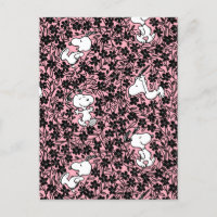 Peanuts | Snoopy Flower Vine Pattern