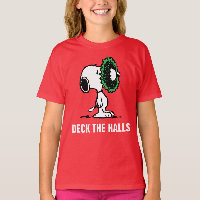 Peanuts | Snoopy for the Holidays T-Shirt (Front)
