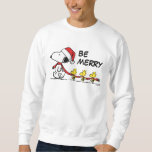 Peanuts | Snoopy & Friends Winter Scarf Sweatshirt<br><div class="desc">Check out this fun Peanuts Christmas design featuring Snoopy,  Woodstock and friends.</div>
