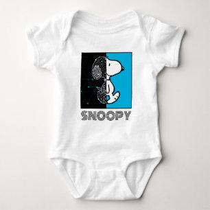 Peanuts   Snoopy Geometric Design Baby Bodysuit
