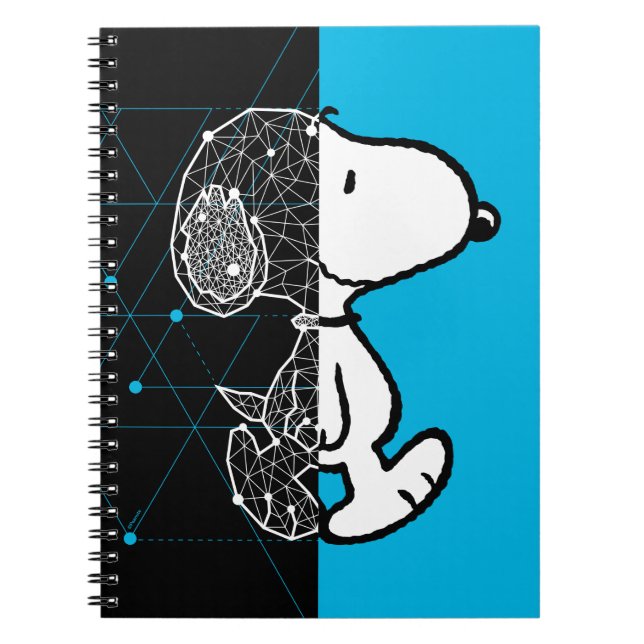 Peanuts | Snoopy Geometric Design Notebook (Front)