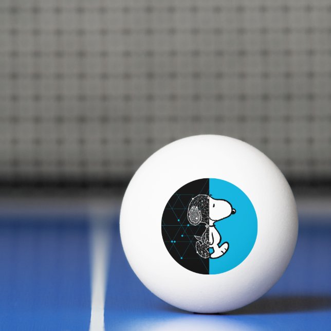 Peanuts | Snoopy Geometric Design Ping Pong Ball (Net)
