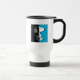 Peanuts   Snoopy Geometric Design Travel Mug