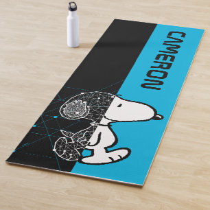 Peanuts   Snoopy Geometric Design Yoga Mat
