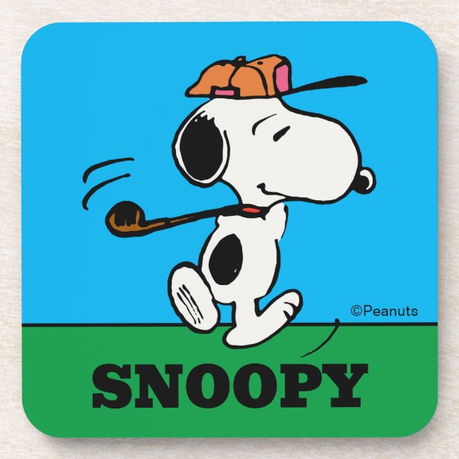 Peanuts | Snoopy Golf Swing Coaster (Front)