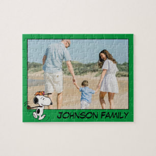 Peanuts   Snoopy Golf Swing Jigsaw Puzzle