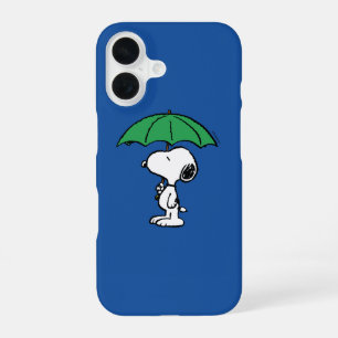 Peanuts   Snoopy Green Umbrella iPhone 16 Case