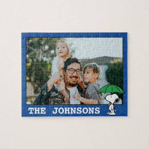 Peanuts   Snoopy Green Umbrella Jigsaw Puzzle