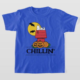 Peanuts   Snoopy Halloween Doghouse T-Shirt