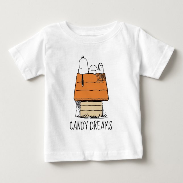 Peanuts | Snoopy Halloween Nap Baby T-Shirt (Front)