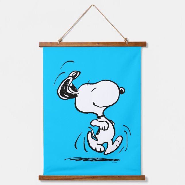Peanuts | Snoopy Happy Dance Hanging Tapestry (Front)