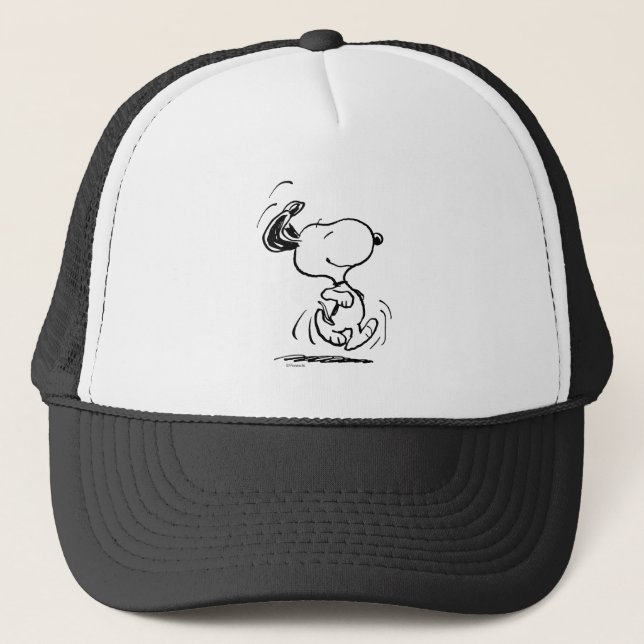 Peanuts | Snoopy Happy Dance Trucker Hat (Front)