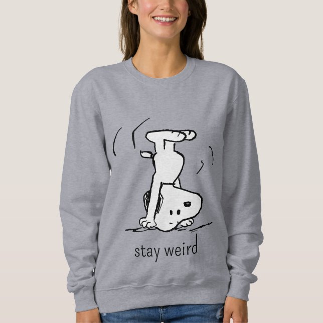Peanuts | Snoopy Headstand Sweatshirt (Front)