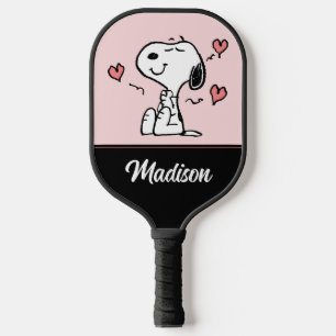 Peanuts   Snoopy Hearts Pickleball Paddle