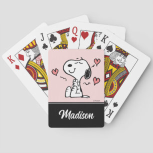 Peanuts   Snoopy Hearts Playing Cards