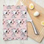 Peanuts | Snoopy Hearts Tea Towel<br><div class="desc">Check out this fun Peanuts design featuring Snoopy.</div>
