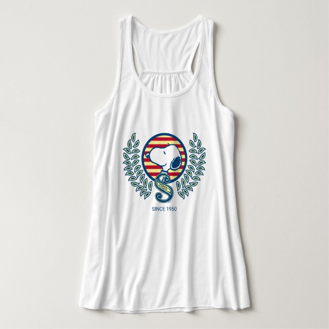 Peanuts | Snoopy Heraldry Singlet (Design Front)