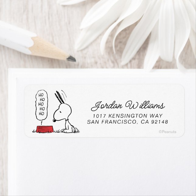 Peanuts | Snoopy Ho Ho Ho Food Dish (Insitu)