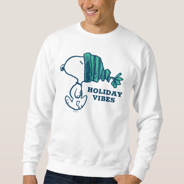 Peanuts | Snoopy Holiday Happiness Heart Sweatshirt (Front)
