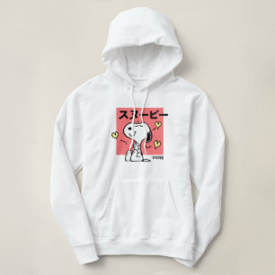Peanuts Snoopy Hug Hearts Hoodie