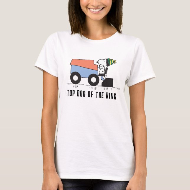 Peanuts | Snoopy Ice Resurfacing Machine T-Shirt (Front)