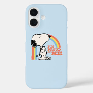 Peanuts   Snoopy I'm Proud of Me iPhone 16 Case