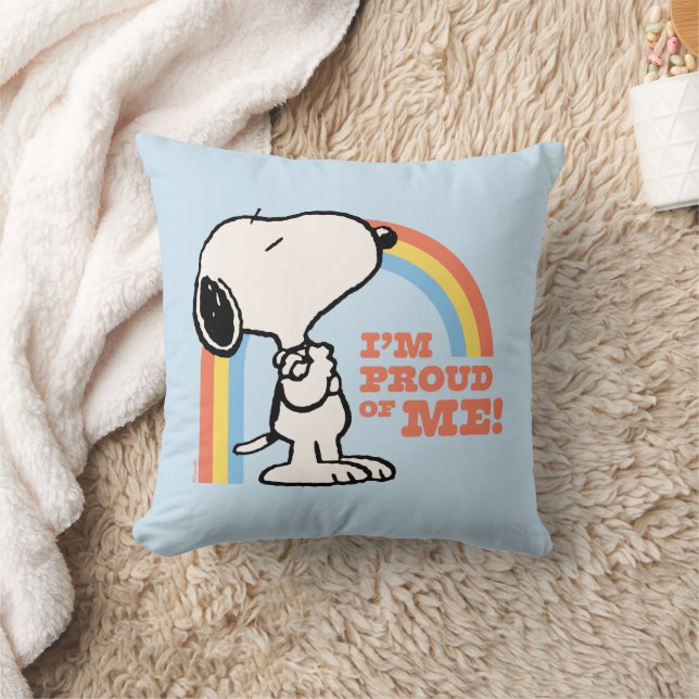 Peanuts | Snoopy I'm Proud of Me Cushion (Blanket)