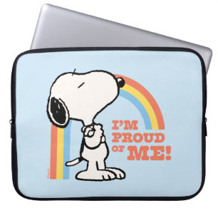 Peanuts Snoopy I'm Proud of Me Laptop Sleeve