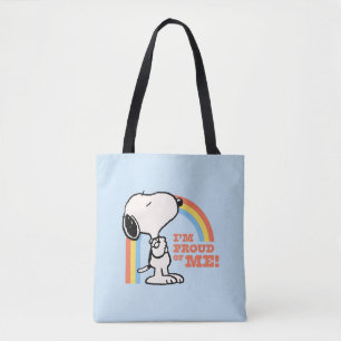 Peanuts Snoopy I'm Proud of Me Tote Bag