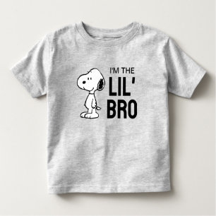Peanuts Snoopy I'm The Little Brother Toddler T-Shirt