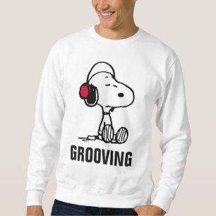 Peanuts Snoopy in Headsets Sweatshirt