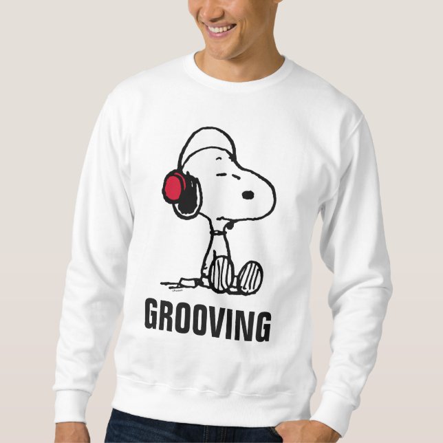 Peanuts | Snoopy in Headsets Sweatshirt (Front)