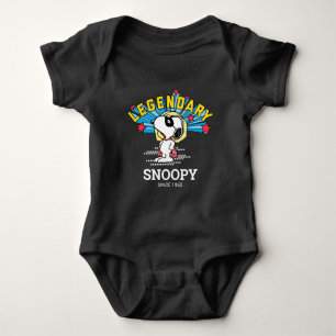 Peanuts Snoopy is Legendary Baby Bodysuit