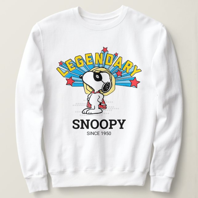 Peanuts | Snoopy is Legendary Sweatshirt (Design Front)