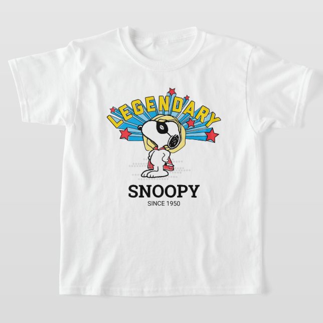 Peanuts | Snoopy is Legendary T-Shirt (Laydown)