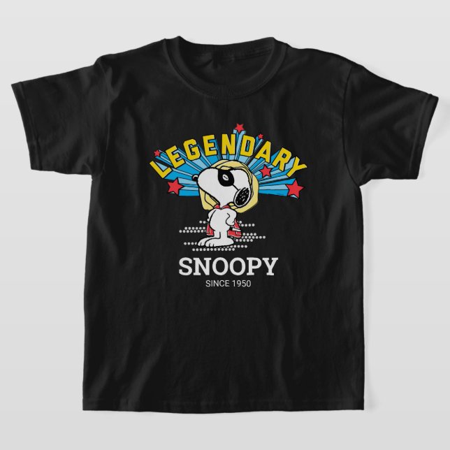 Peanuts | Snoopy is Legendary T-Shirt (Laydown)