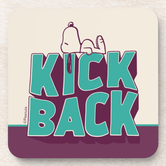Peanuts | Snoopy Kickback Coaster (Front)