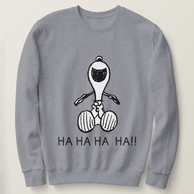 Peanuts | Snoopy Laughs Sweatshirt (Design Front)