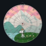 Peanuts | Snoopy Leader of the Pack Dartboard<br><div class="desc">Check out this super cute outdoor themed Peanuts art featuring Snoopy and his scouts.</div>