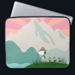 Peanuts | Snoopy Leader of the Pack Laptop Sleeve<br><div class="desc">Check out this super cute outdoor themed Peanuts art featuring Snoopy and his scouts.</div>
