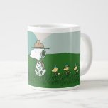 Peanuts | Snoopy Leader of the Pack Large Coffee Mug<br><div class="desc">Check out this super cute outdoor themed Peanuts art featuring Snoopy and his scouts.</div>